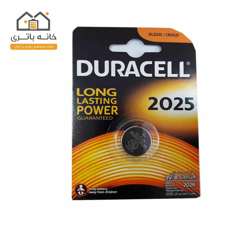 باتری سکه ای دوراسل 2025 لیتیوم Duracell