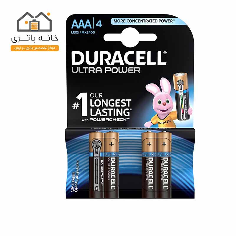 باتری نیم قلمی دوراسل مدل Ultra Power