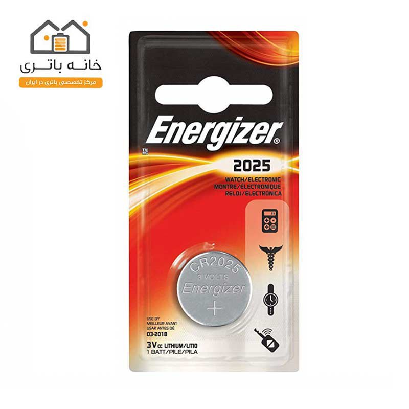 باتری سکه ای CR2025 انرژایزر Energizer