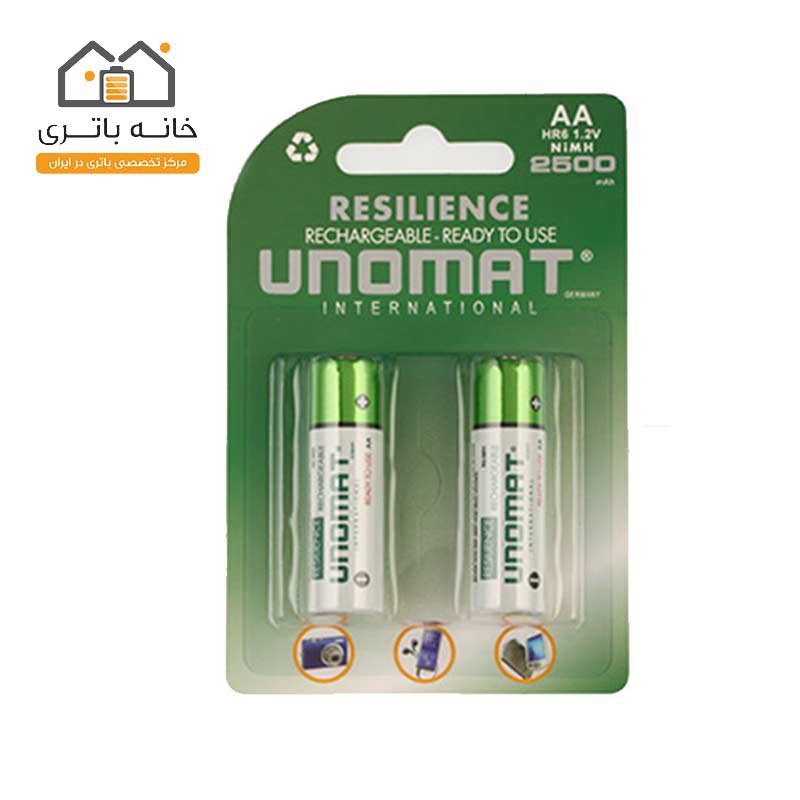 باتری قلمی یونومات مدل 2500میلی آمپر