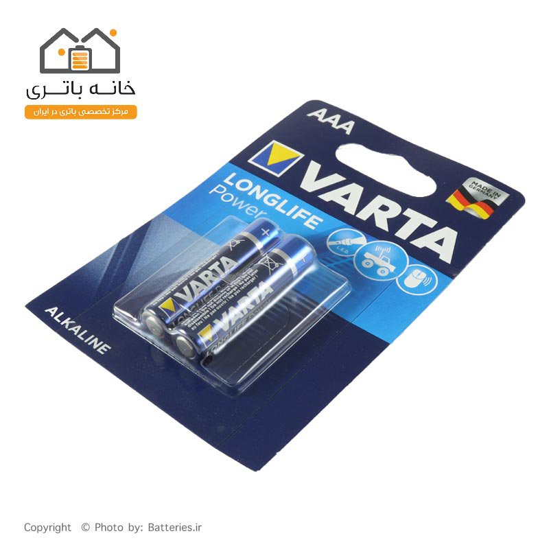 باتری نیم قلمی آلکالاین وارتا varta