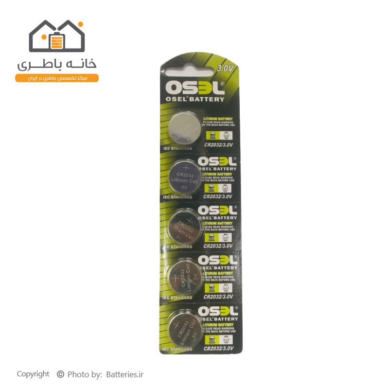 باطری سکه ای اسل Osel CR2032