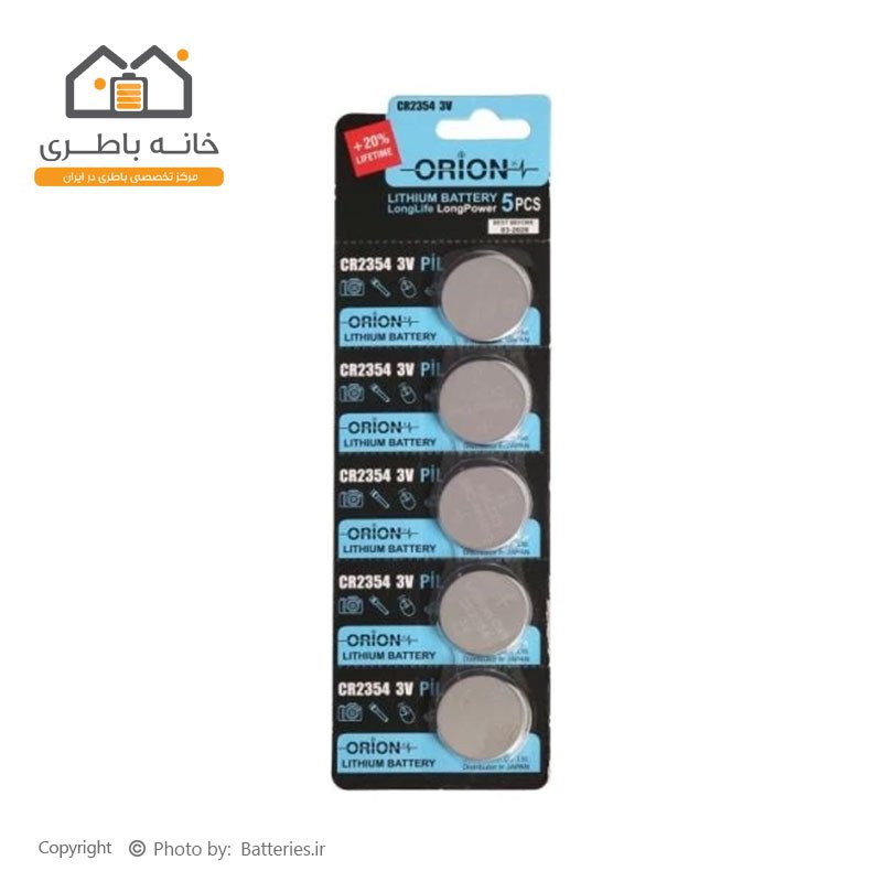 باتری سکه ای اوریون مدل 2354