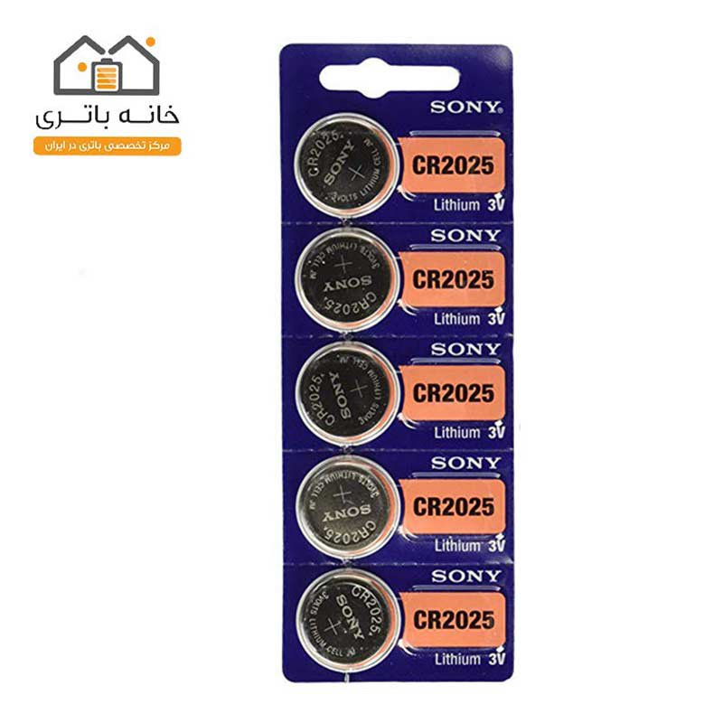نمایندگی باطری سکه ای سونی CR2025