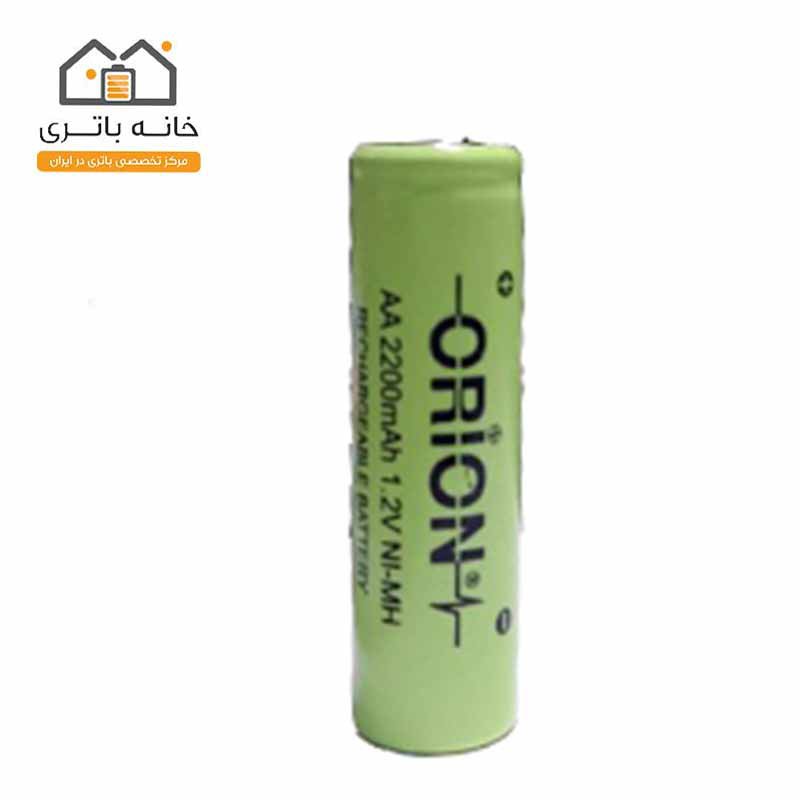 باتری قلمی شارژی سرتخت 2500 میلی آمپر اوریون orion