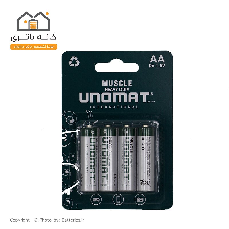 باتری قلمی معمولی یونومات(AA)