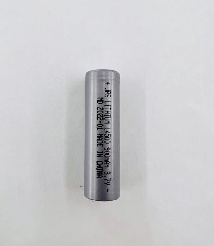 باتری لیتیوم شارژی 14500 جی پی اس  900 میلی آمپر 3.7 ولت