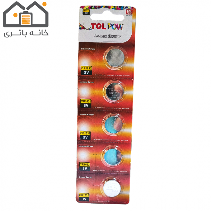 باتری سکه ای 1632 تی سی ال 5عددی TCL