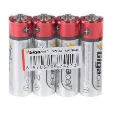 باتری قلمی معمولی4 عددی اولترا شیرینگ گیگاسل Gigacell