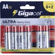 باتری قلمی معمولی اولترا 2+8 گیگاسل Gigacell