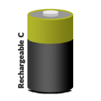 C Rechargeable Batteries
