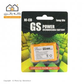 باتری تلفن بی سیم پاناسونیک P301 جی اس پاور(GS POWER)