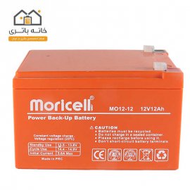 باتری سیلد اسید 12 ولت 12 آمپر موریسل Moricell