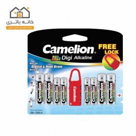 (Camelion Digi Alkaline Value Pack AAA+AA Battery with Key Ring 4LR03+4LR6DG+(Lock