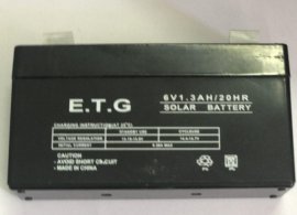 باتری خشک 6 ولت 1/3 آمپر مارک ای تی جی