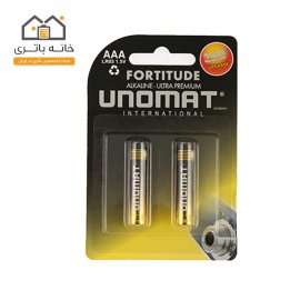 باتری نیم قلمی آلکالاین یونومات مدل Alkaline Ultra Premium بسته 2عددی