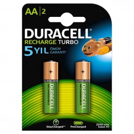 Battery Duracell AA 1.2v 2500mah