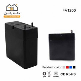 باتری خشک 4 ولت 1200 میلی آمپر موریسل