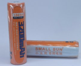 Lithium ion 18650 3.7 v3200 mAh smallsun Battery
