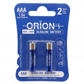 باتری نیم قلمی آلکالاین اوریون Orion