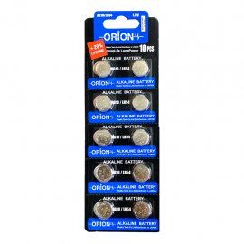 باتری AG10 اوریون Orion کارت 10 عددی