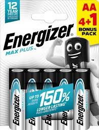 Alkalin battery AA Energizer4+1