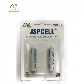 باتری نیم  قلمی شارژی 1100 میلی آمپر جی اس پی سل Jspcell
