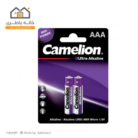 Camelion ultra Alkaline AAA Battery LR6-BP2