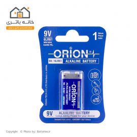 Orion battery alkalin 9v