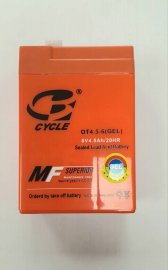 باتری سیلد اسید 6 ولت 4.5 آمپر سایکل Cycle