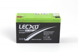 باتری خشک 6 ولت 12 آمپر ساعت لکسو lecxo