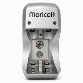 شارژر باتری قلمی و نیم قلمی و کتابی 9 ولت موریسل 802