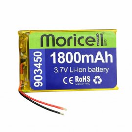 باتری لیتیوم پلیمر 3.7 ولت 1800 میلی آمپر (903450)  موریسل MORICELL
