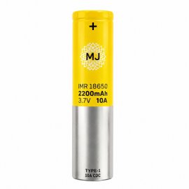 باطری لیتیوم سرتخت 18650 شارژی  3.7 ولت 2200 میلی آمپر1c هیمرا Hemera