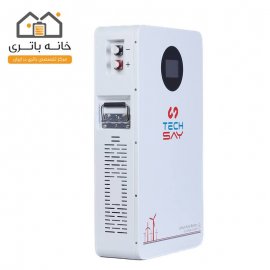 باتری لیتیوم آهن فسفات (LiFePO4) 100 آمپر ساعت 51.2 ولت5.1kWh برند TECH SAY تک سای