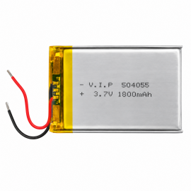(Lithium polymer Battery 3/7v 1800 mAh(504055
