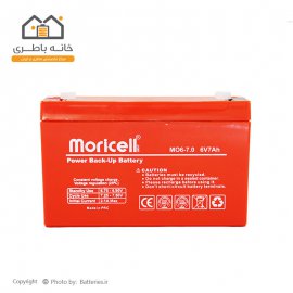 باتری  6 ولت 7 آمپر موریسل (Moricell)