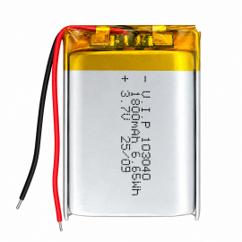 (Lithium polymer Battery 3/7v 1800 mAh(103040