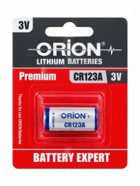 باتری لیتیوم 3 ولت CR123A اوریون ORION