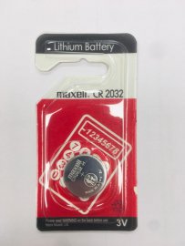 باتری سکه ای لیتیوم 3 ولت 2032 مکسل تک کارت