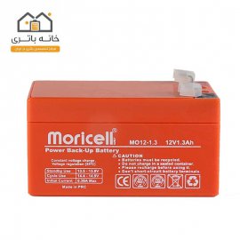 باتری سیلد اسید 12 ولت 1.3 آمپر موریسل moricell تاریخ 2020