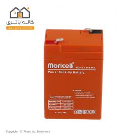 باتری سیلد اسید 6 ولت 4.5 آمپر موریسل moricell