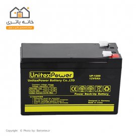 باتری سیلد اسید 12 ولت 9 آمپر یونیتکس پاور - Unitex Power